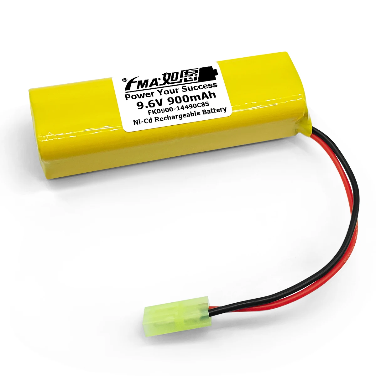 FMA Ni-Cd 9.6V 600-900mAh  Rechargeable Battery AA8SE for Remote Control Wireless transmitter Luminous Voice Model Toys