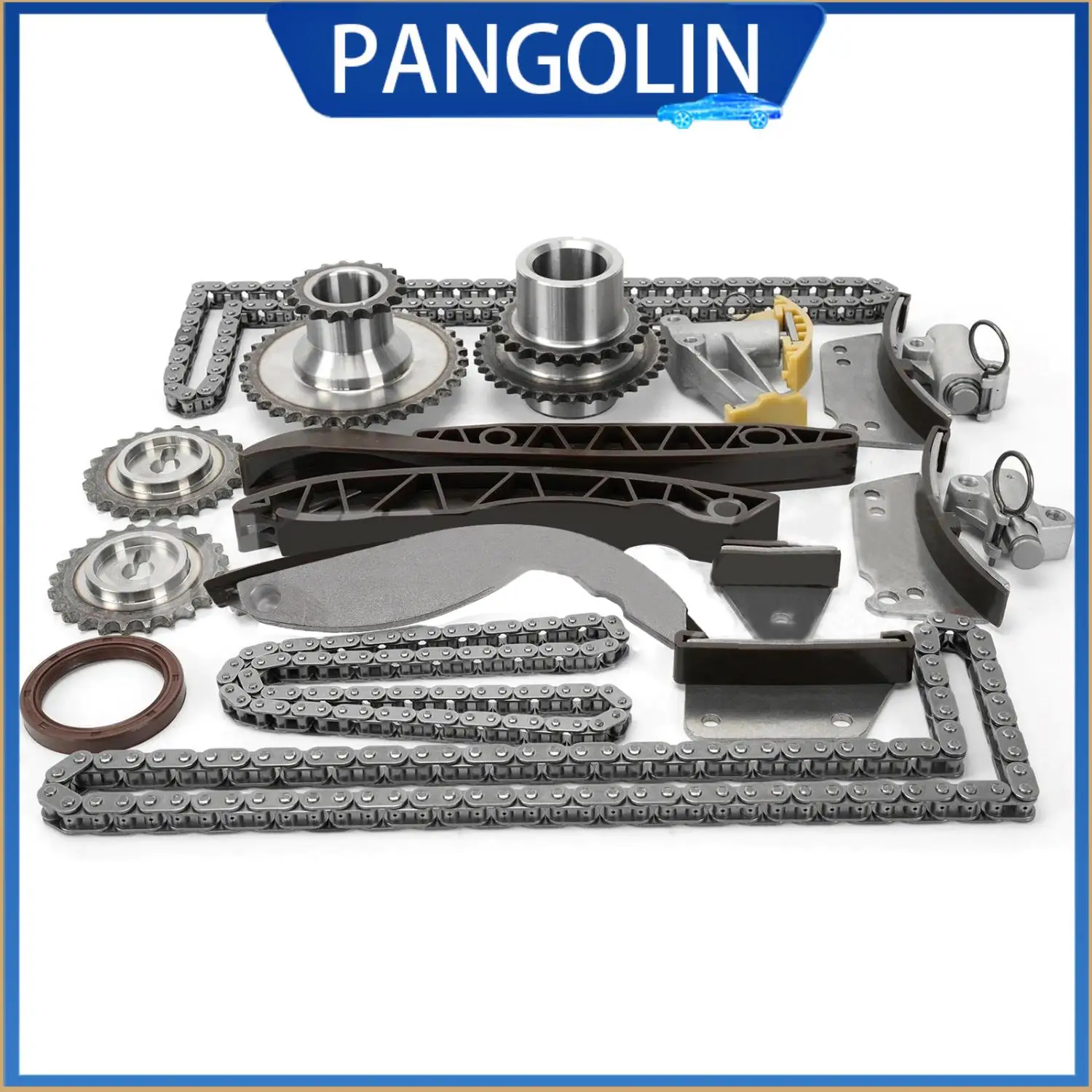 

PANGOLIN Timing Chain Kit for 2001 - 2007 Hyundai D4CB H1 (H200) Box/Mini Bus 2.5L 2497cc CRDi/H1/Starex MPV 2.5L 2497cc CRDi