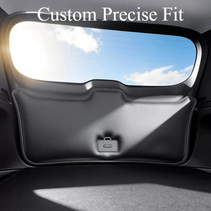 Thickened Leather Anti‑Scratch Custom Precise Fit Interior Mod For BYD Song Ultra/Song L DM‑i 2024-2026 Tailgate Protective Pad
