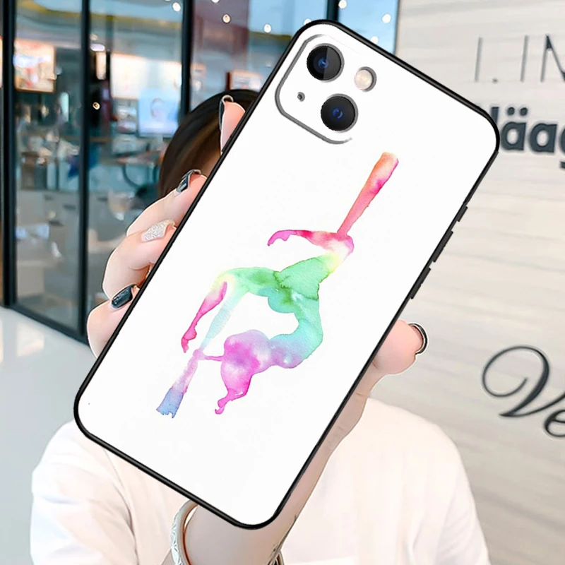 Pole Dancer Dancing Funda For iPhone 13 14 15 16 Pro Max 11 14 15 16 Pro Max XR Plus X XS Max 12 Mini Covers Coque