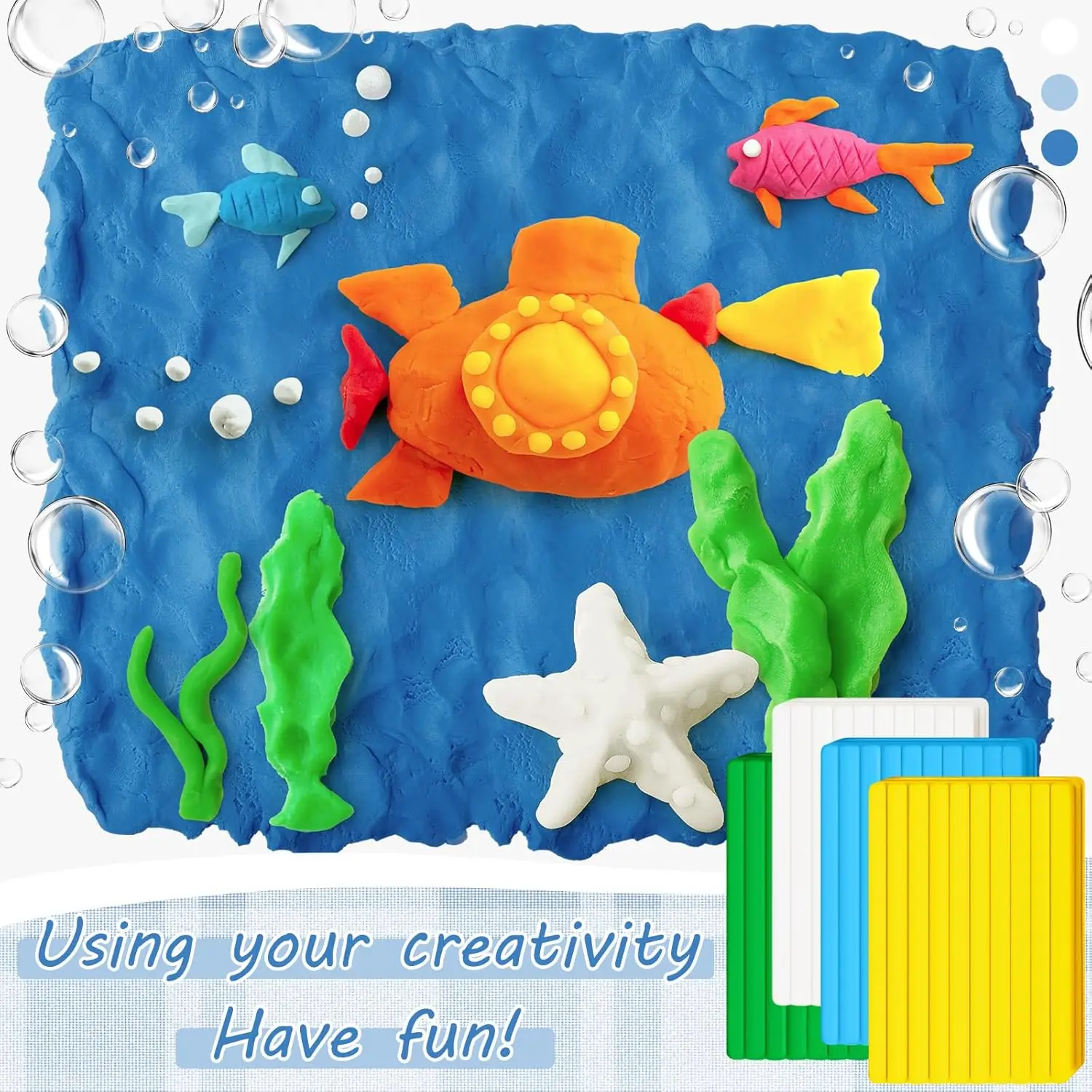 12 pièces 0.7 oz/couleur four cuisson argile petit bloc coloré polymère argile Kit sûr cuisson argile pour enfants artistes débutants fabrication de bijoux