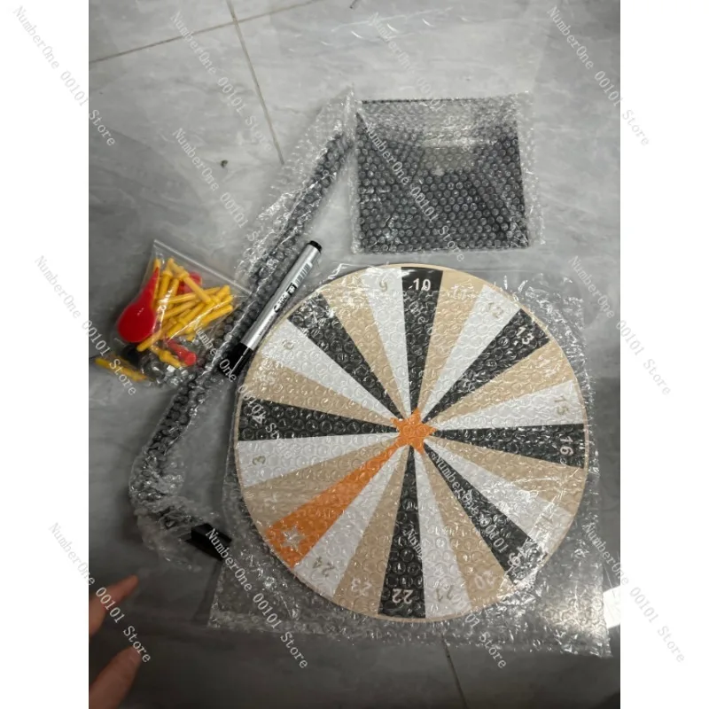 Desktop Lucky Spin Wheel, Creative Small Roulette for Game Activity, Digital Lottery Fun Teaching Prop Turntable