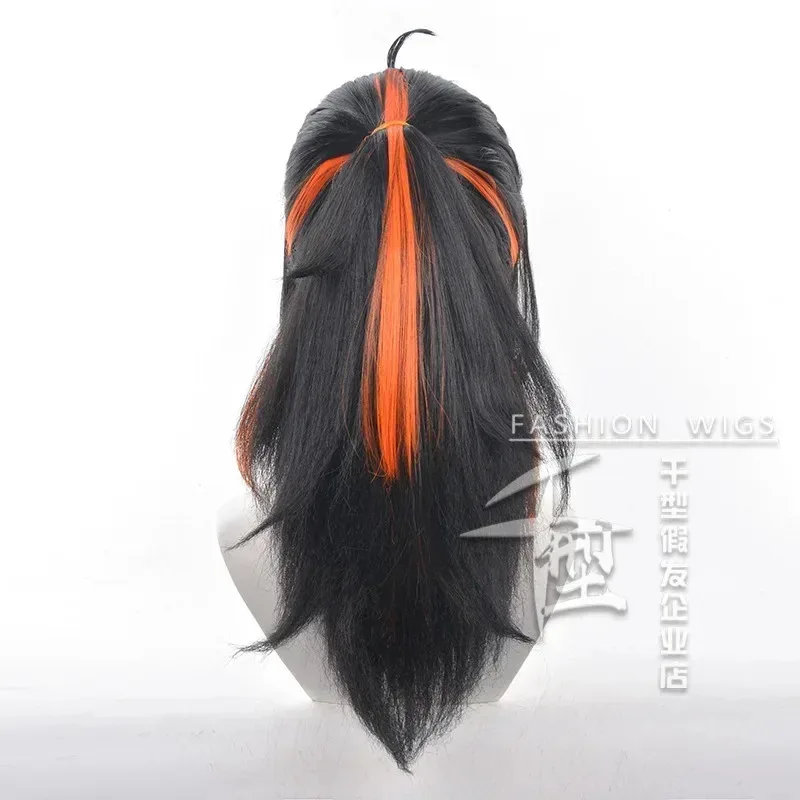 В НАЛИЧИИ Game Zenless Zone Zero Zhu Yuan Косплей Парик Женский 40 см Черный Выделенный Парик Чжу Юань Косплей Бесплатная Кепка Парика