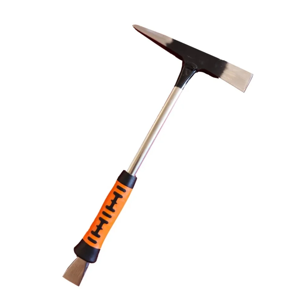 Welding Chipping Hammer 32cm Dual Head For Slag Removal Tool Tempered Bearing Steel Vibration Absorbing Handle System