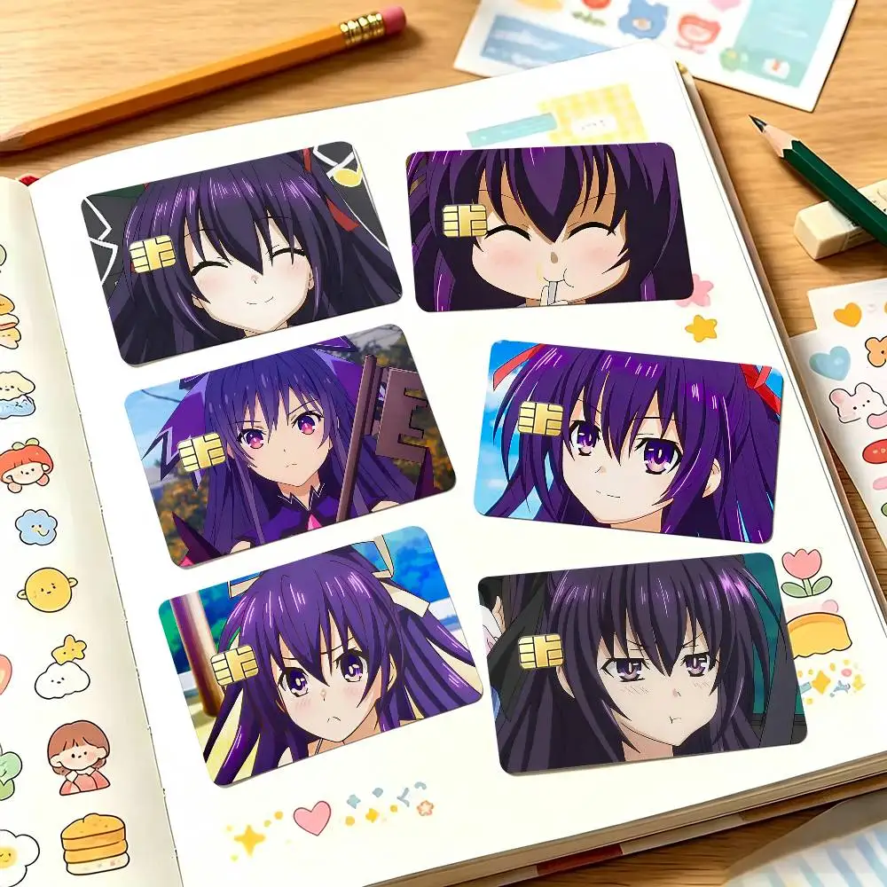 Tohka Yatogami Date A Live Art Print Credit Card Skin Waterproof PVC Bank Card Decal
