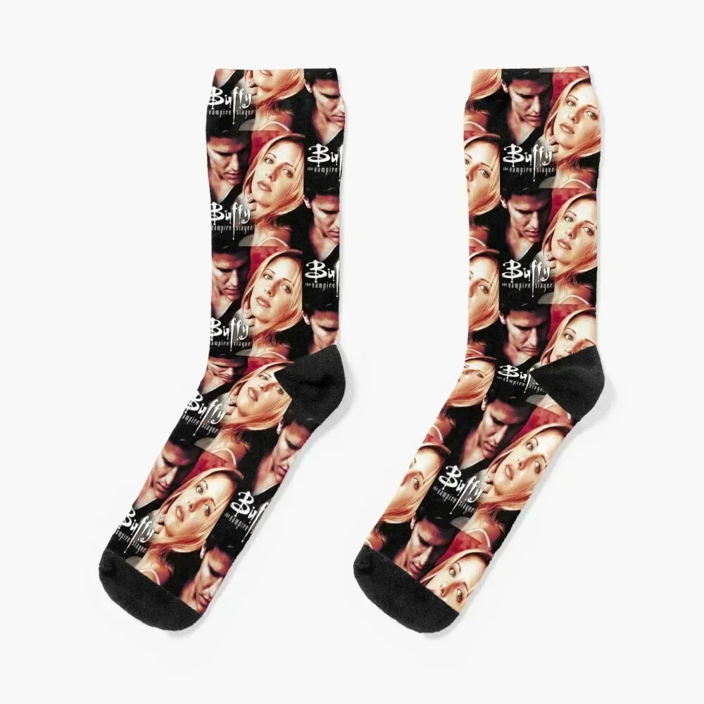 

BUFFY-ANGEL Socks funny gifts Children's snow Woman Socks Men's