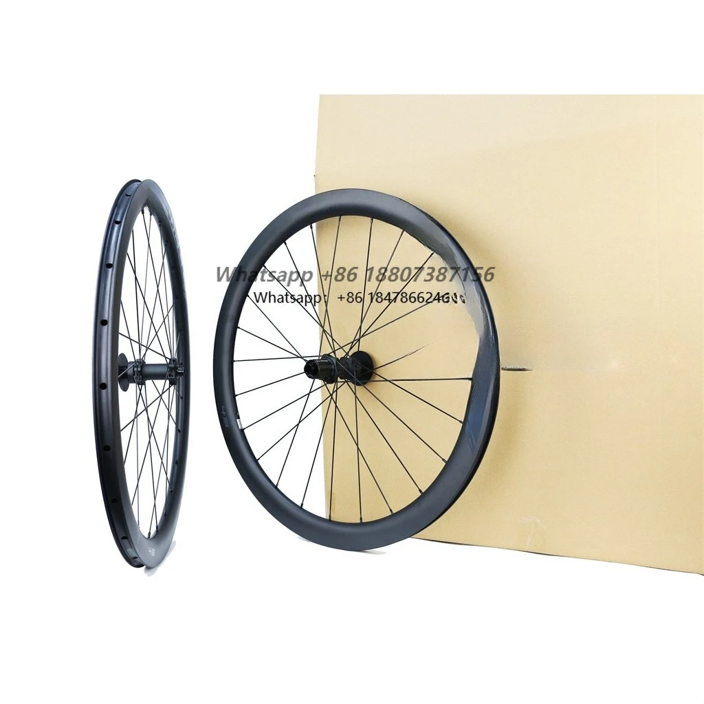 

Колеса для шоссейного велосипеда Tandell Hot Sale 45 DISC 700c, полностью карбоновые, 11 скоростей, подшипниковая втулка HG/XDR TA*142мм, запчасти для велосипедов