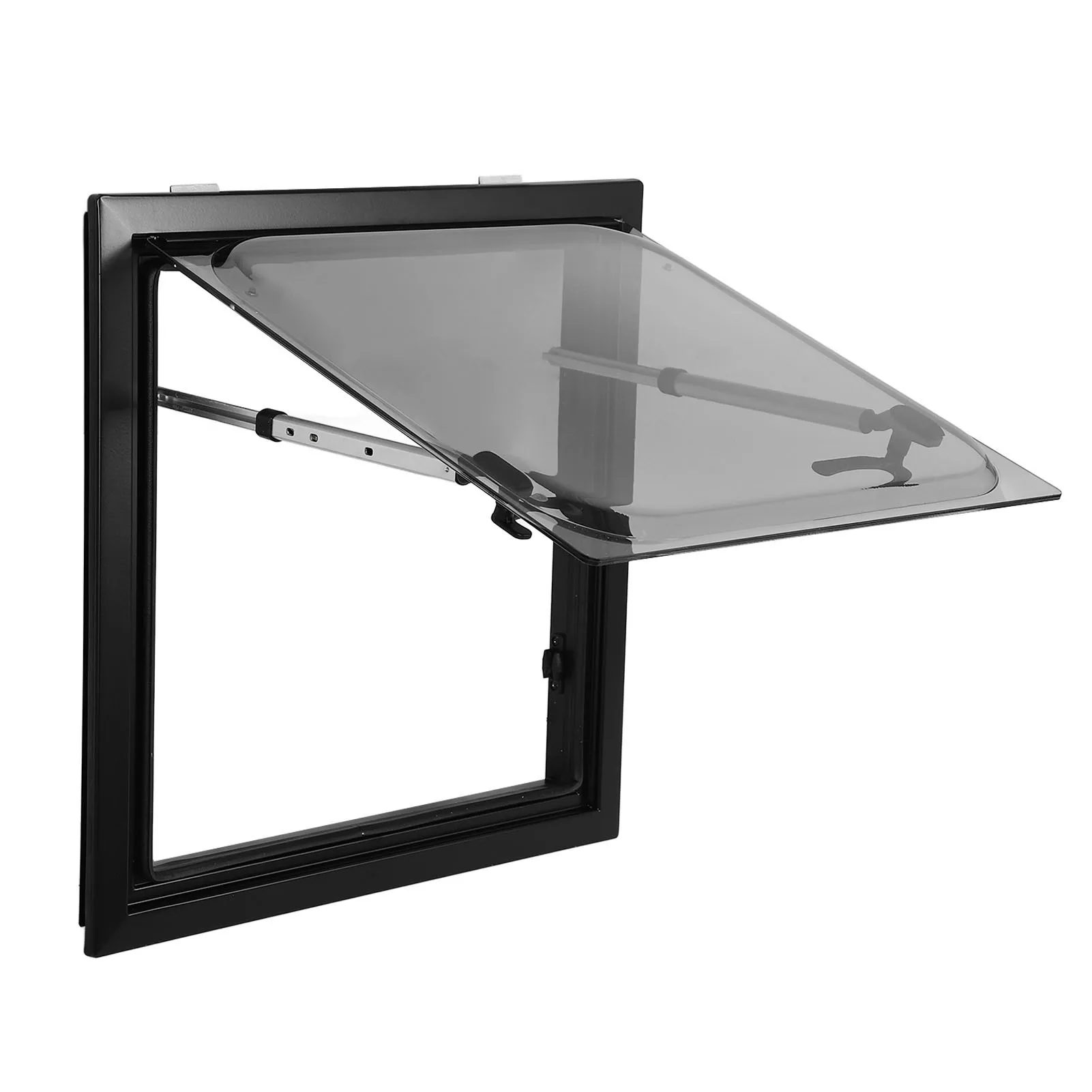20 X 20in RV Push Out Window Insect Proof UV Protection 75 Deg Opening for Caravan Camper Trailer Motorhome
