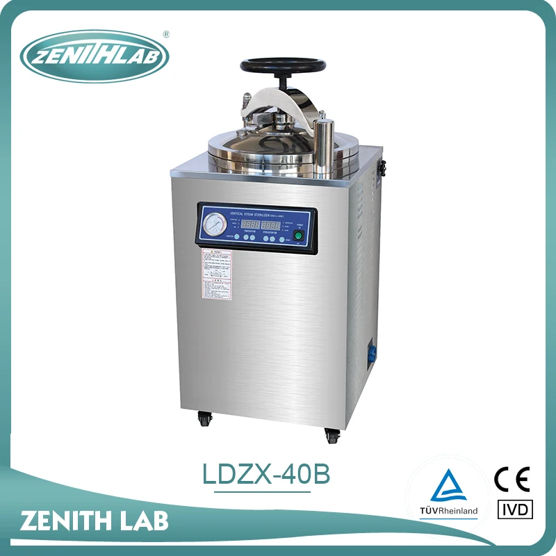 Zenith Lab High Precision Instrument Automatic steel sterilizer LDZX-100B Hand wheel translation type quick opening structure