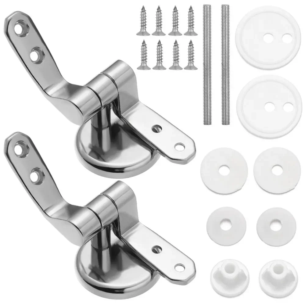 

Высококачественный инструмент для ремонта, хромированные петли для сиденья унитаза, сменные крепления, звено для унитаза, петля для крышки унитаза