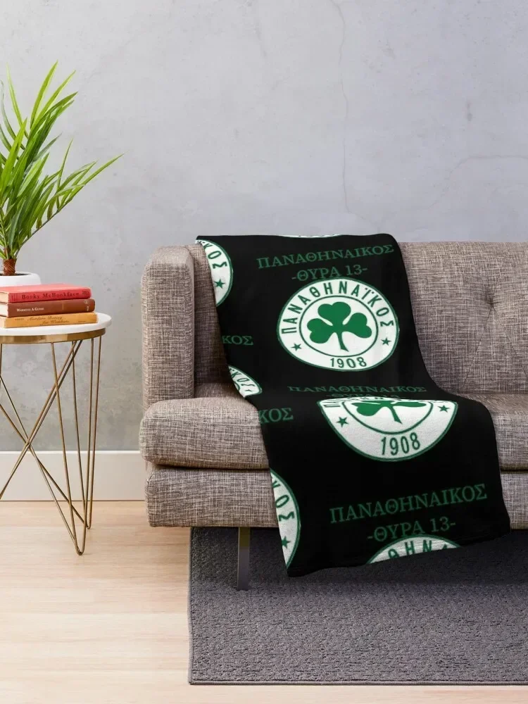 PANATHINAIKOS FC Throw Blanket Soft Beds funny gift Quilt Blankets