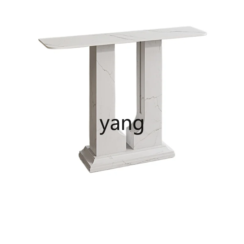 

LT entrance corridor against the wall Narrow table Entrance table Modern minimalist light luxury storage table