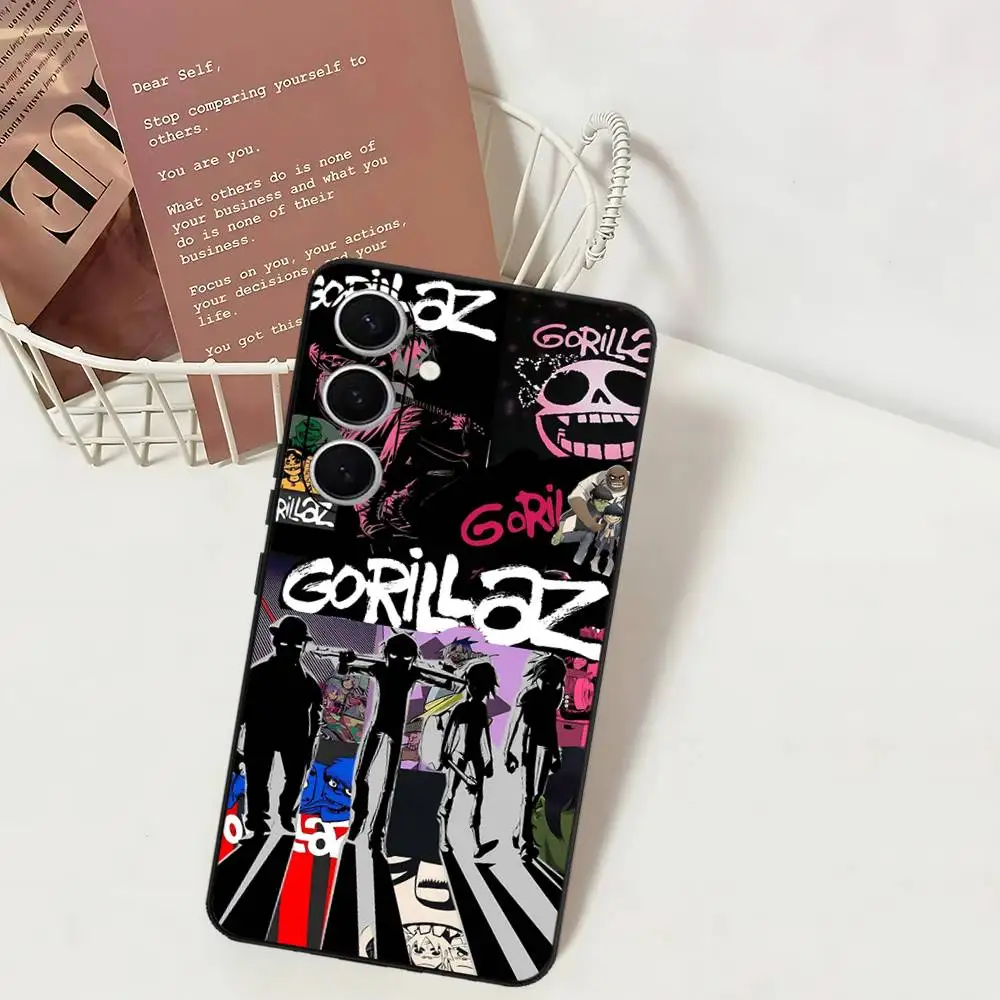 حافظة لهاتف سامسونج S 24 Fe 25 Ultra Plus 20 Lite 21 30 22 23 24 22 Ultra 5G Fundas من Hot Rock Gorillaz