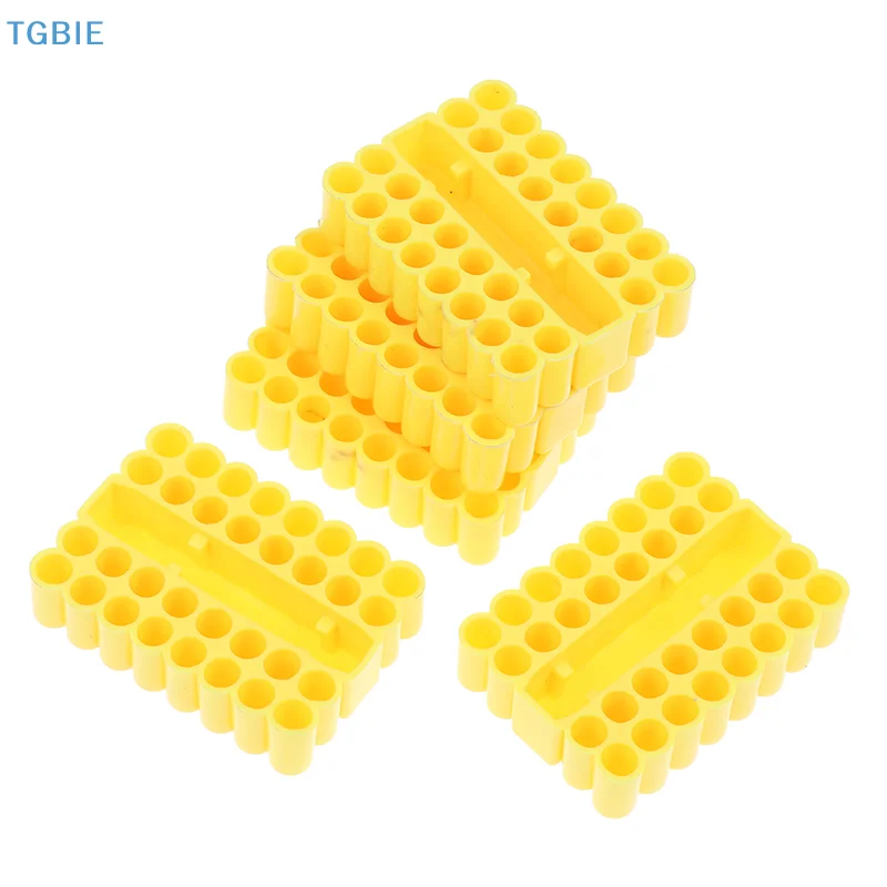 [TL]1/2/5pcs Bit Holder 32 Holes Bit Hex Shank Organiser Screwdriver Bit Holder Drill For Storage For 6.35MM Shank Storage Box