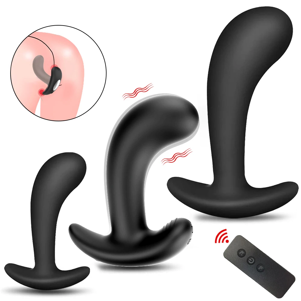 Prostate Massage Penis Fake Insert G Spot Unisex Toy for Man Women Silicone Anal Butt Plug Wearable Stimulation Ball Dildo 18+