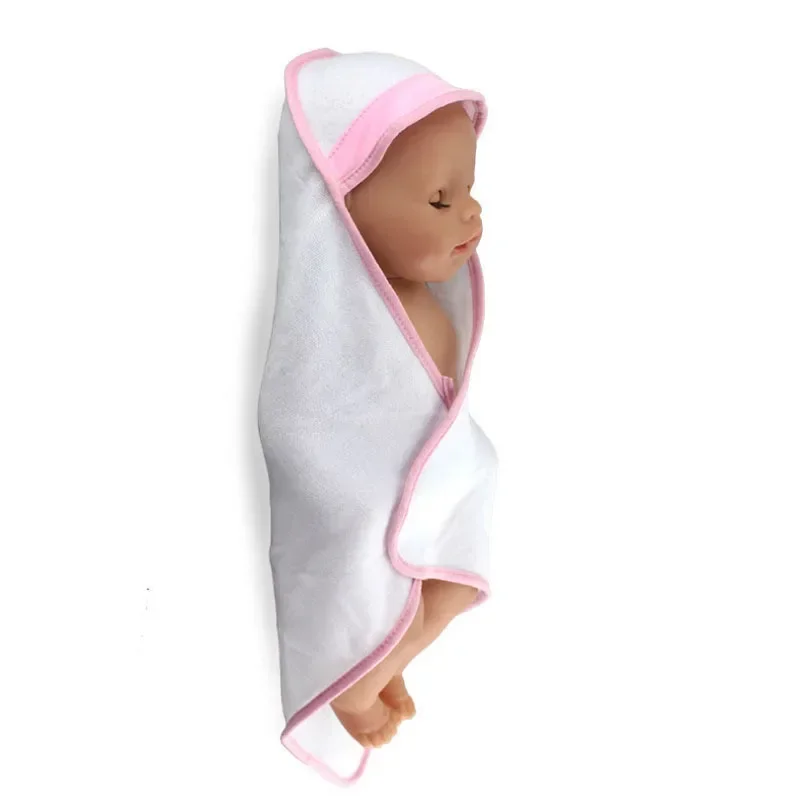 Pink/Blue New Hold Blanket Doll Clothes Reborn for Baby Fit 17 inch 43cm Doll Accessories For Baby Festiival Gift