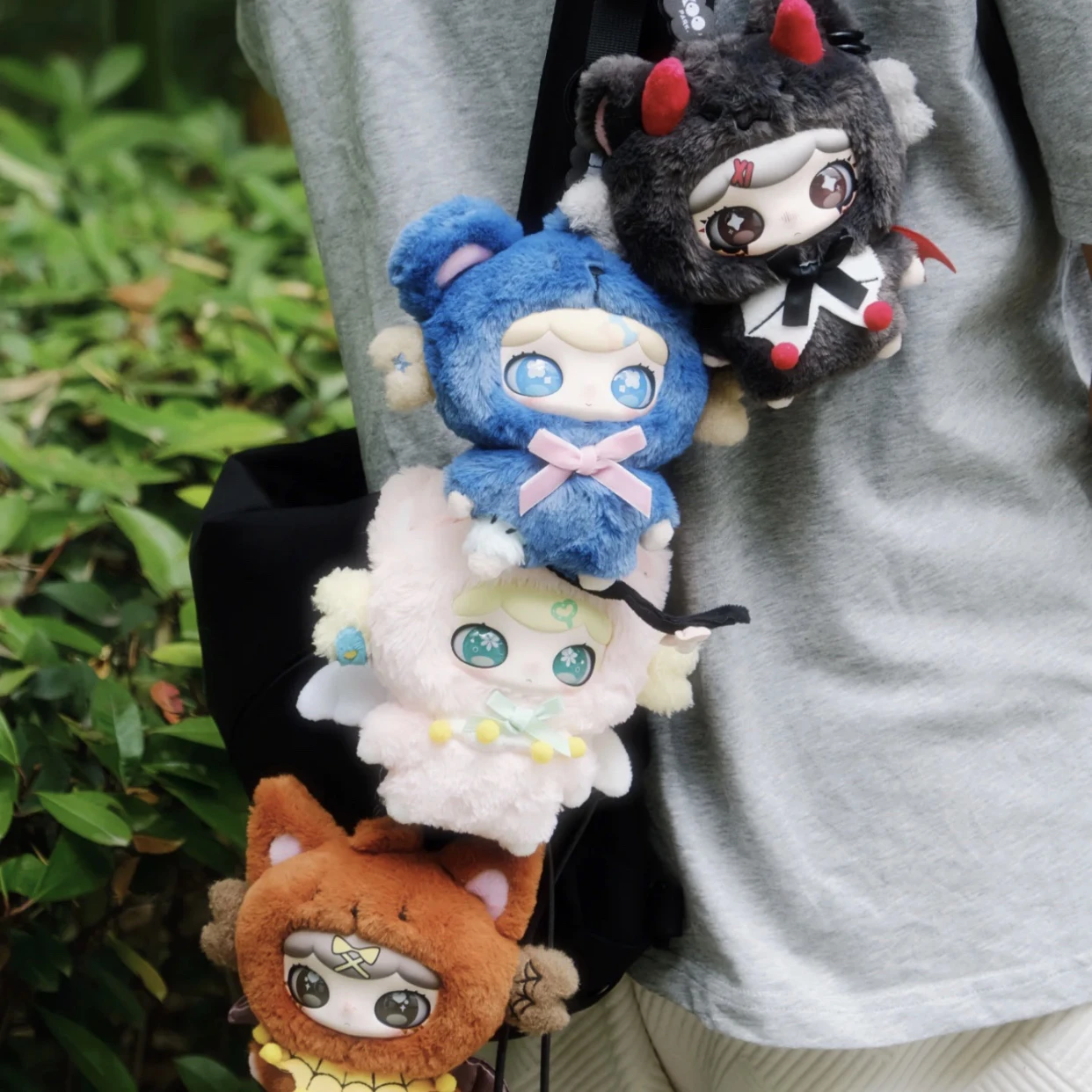 

New Original Backpack Pendant Lulumi Cute Heart Fantasia Record Plush Blind Box Doll Cute Doll Girl Birth