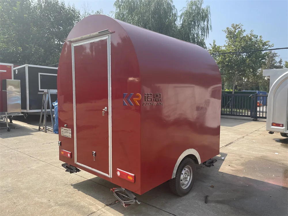 스트리트 푸드 트레일러 모바일 레스토랑 스낵 피자 키오스크, 맞춤형 완전 케이터링 장비, 푸드 트럭 밴 커피 아이스크림 카트