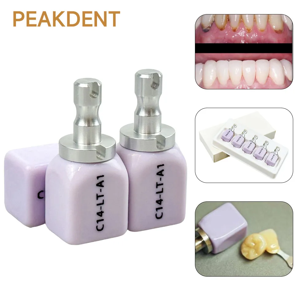

Dental glass ceramic lithium disilicate glass ceramic blocks laboratory ceramic blocks for restorative aesthetic materials