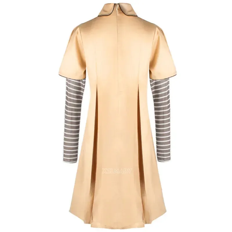 MEGAN Cosplay Dress for Kids Girls Women AI Doll Robots Megan Dresses Uniform MEGAN Girls and Adult Cosplay Halloween Costume