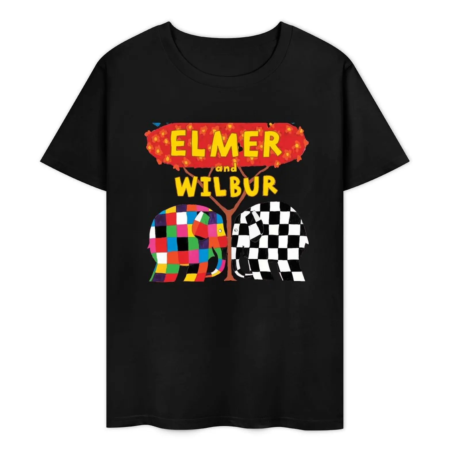 Elmer and Wilbur T-Shirt vintage graphic tee boys whites vintage customs design your own mens cotton t shirts