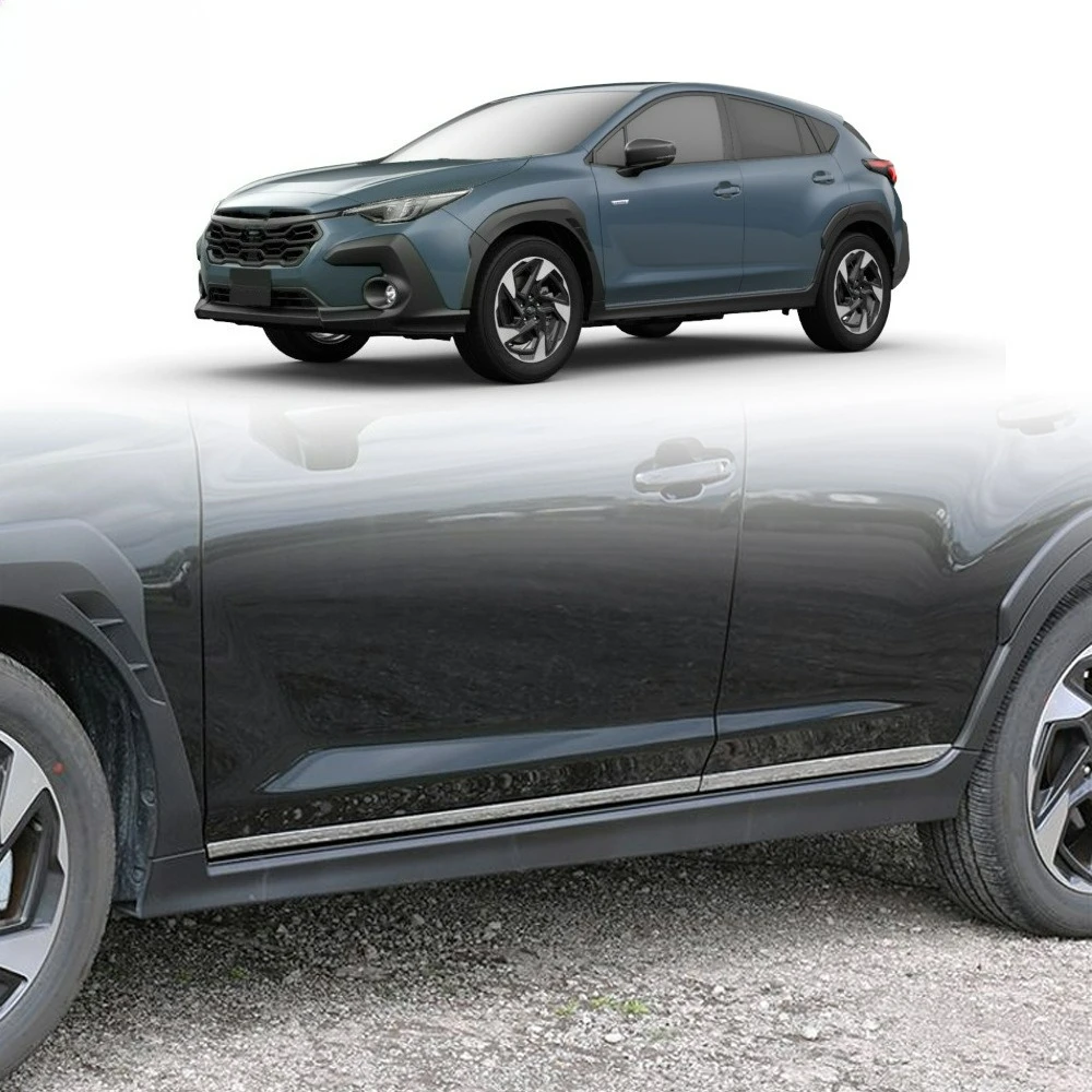 Car Styling Chrome Door Body Molding Cover Trim Strips For Subaru Crosstrek 2024 For Impreza 2024