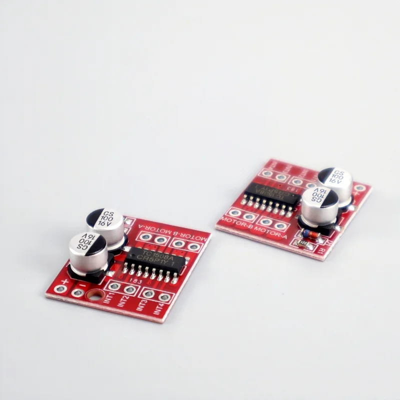 L298N Mini Motor Driver Module DC Dual H-Bridge 2V-10V 1.5A PWM Speed Controller for Arduino Smart Car Robot