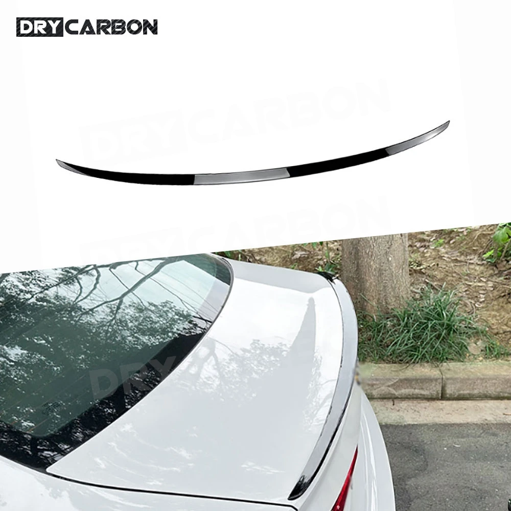 

S Style Rear Spoiler Car Boot Trunk Wings Spoiler Body Kits Accessories for Audi A3 S3 8V Sedan 2014 - 2020