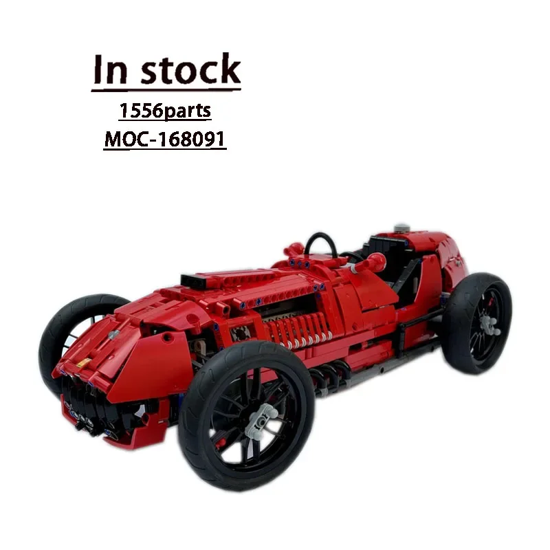 

MOC-168091 Formula Sports Car Racing Car Assembly Stitching Building Block Model 1556 Parts MOC Creative Kids Building Block Toy