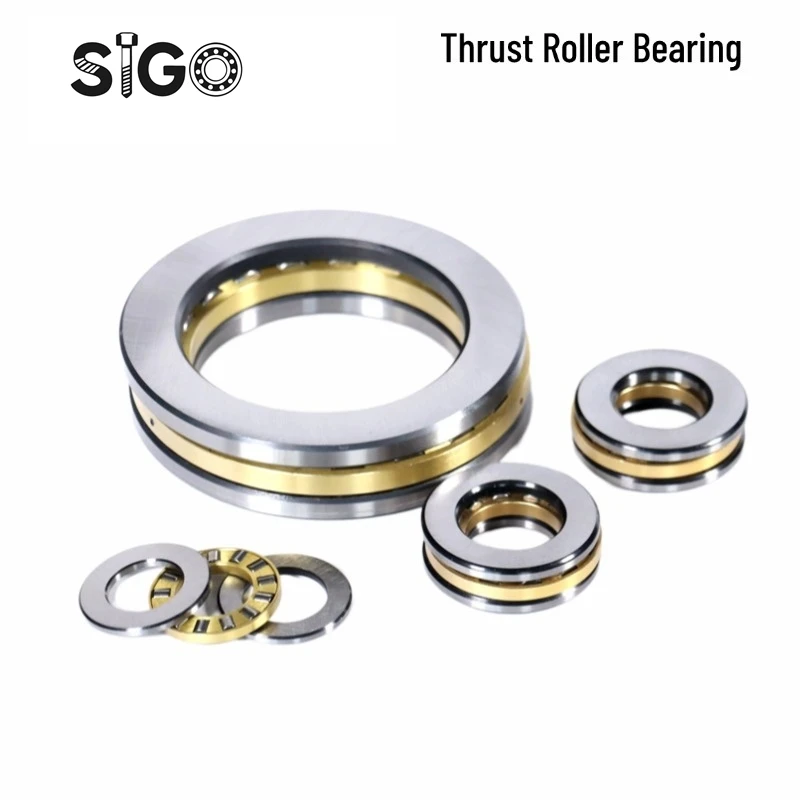 1PCS Flat Thrust Roller Bearing 81116M 80X105X19MM  Cylindrical Thrust Bearing with Pressure Flat Round Post