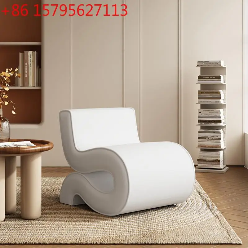 

Специальный дизайнерский диван-кресло для приемной в стиле лайт-люкс, современный минималистичный диван для деловых переговоров