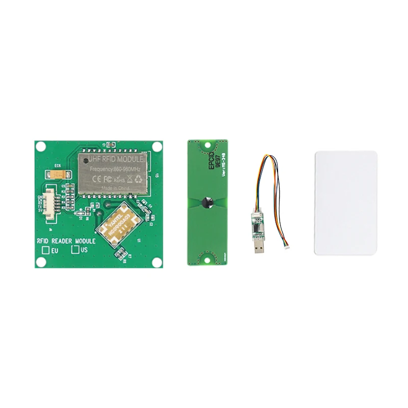 UHF-RFID-Modul, PCB-Temperatur, passiver RFID-Tag-Leser, integriert, kompatibel mit Arduino Raspberry Pi ESP32 RFID-UHF-Modul