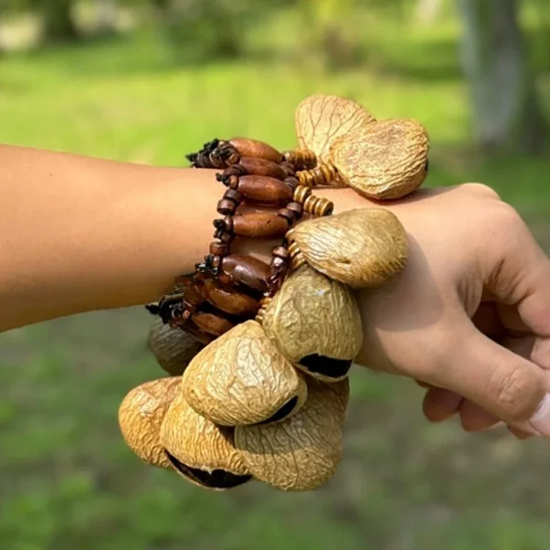 

Shell Rattle African Musical Nation Instrument Bell Sound Therapy Musical Instrument Yoga Meditation Music Accompaniment Bells