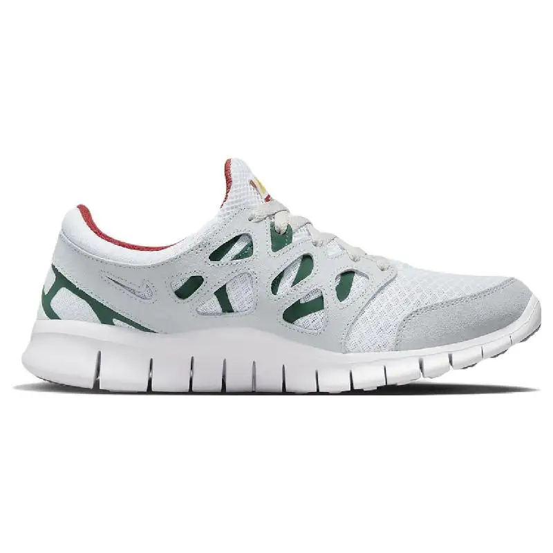 Nike-zapatillas de deporte Nike Free Run 2, color gris, Cinnabar Gorge, verde, 537732-102