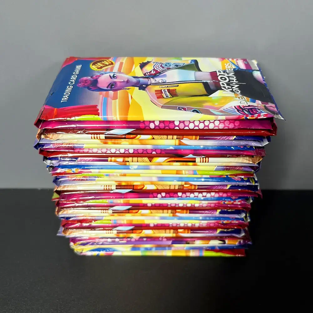 6-Pack Random Demon Hunter WLB Micro-Holo Rare Cards Collection Set, K-Style Anime TCG for Fans Gift, Trading Card Game Accessor