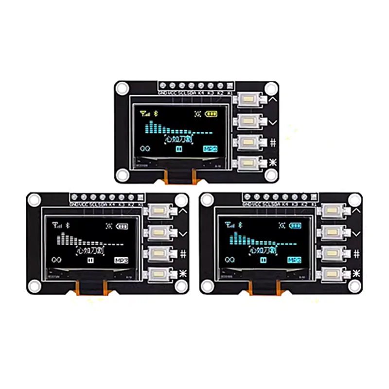 

Органический светодиодный дисплей 0,96 дюйма, модуль экрана с матричной ключевой флэш-матрицей IIC SSD1306/SSD1315