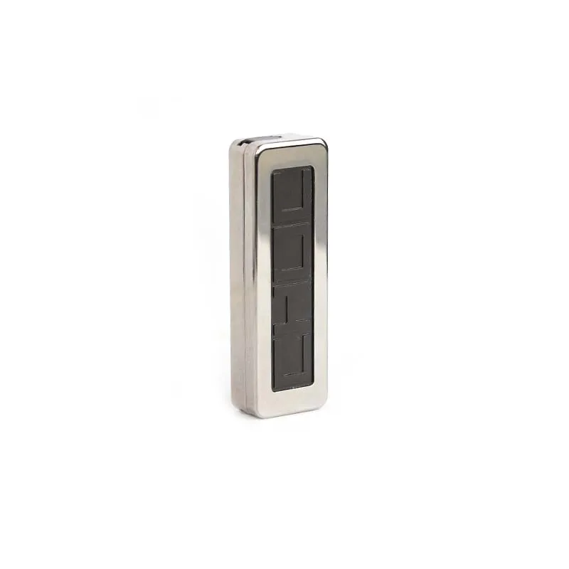 Schokolade EDC Fingertip Straight Push Metall Push Karten Dekompression Desktop Spielzeug Geschenk Büro Schreibtisch Spielzeug Stress Relief Spielzeug – Detail 6
