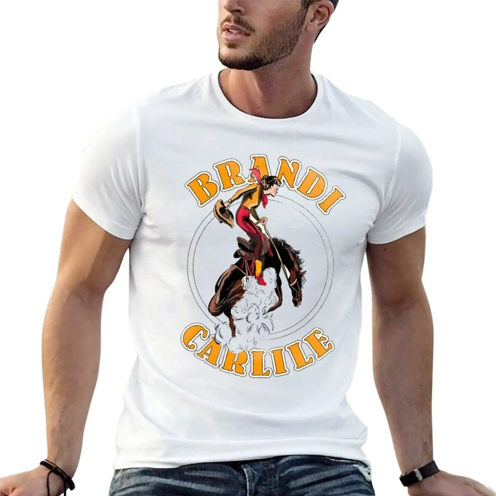 Brandi Carlile T-Shirt summer tops shirts graphic tee mens clothing