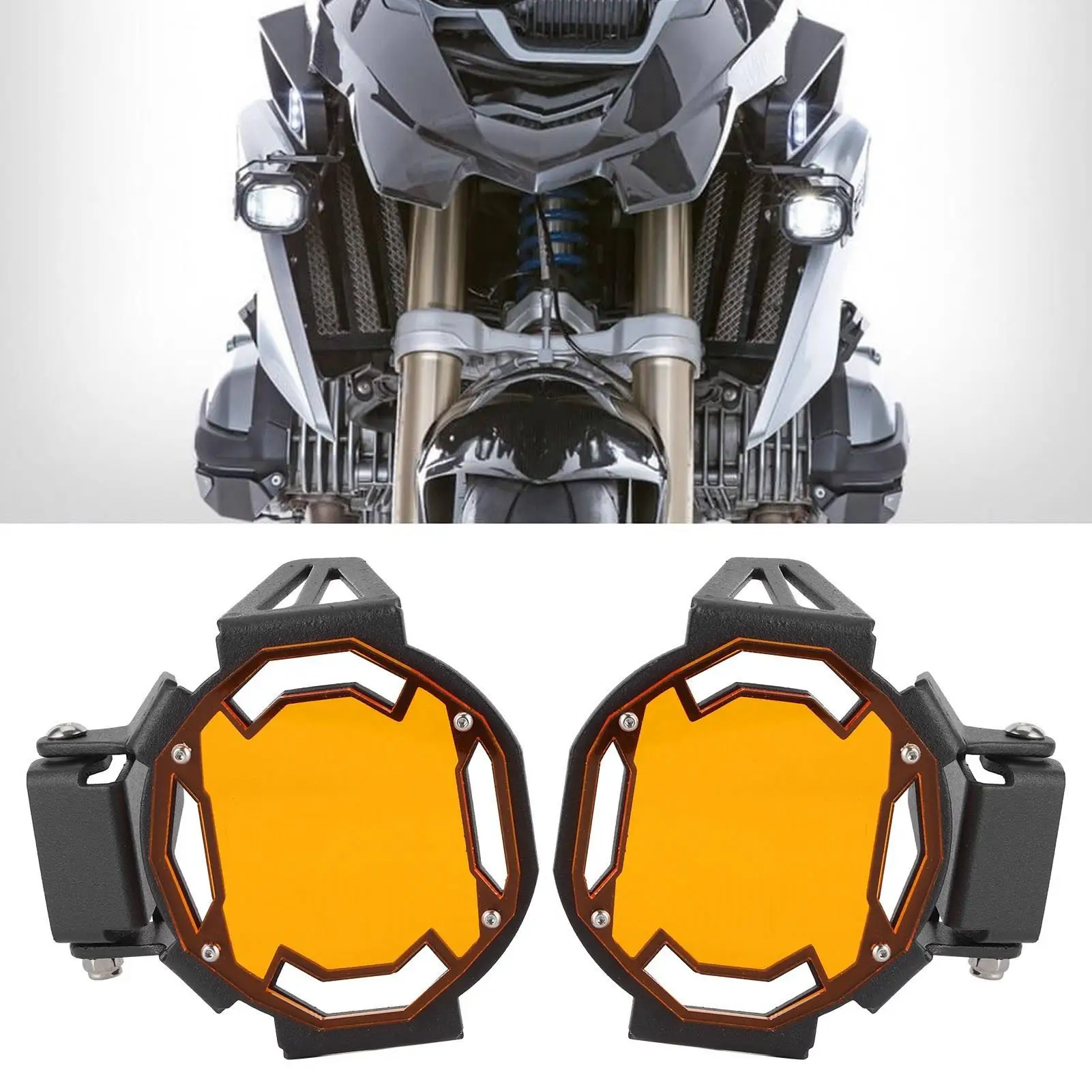 for fog Lamp Cover Durable Unique Stylish for fog Light Cover for professional Use for general Purpose for motorcycle for