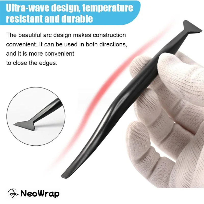 Fenster Tönung Kit Auto Wrap Werkzeuge mit Filz Rakel Allzweckmesser Schaft Dichtung Rakel Vinyl Wrap Magnet Halter Kit Abdeckung Werkzeug – Detail 17