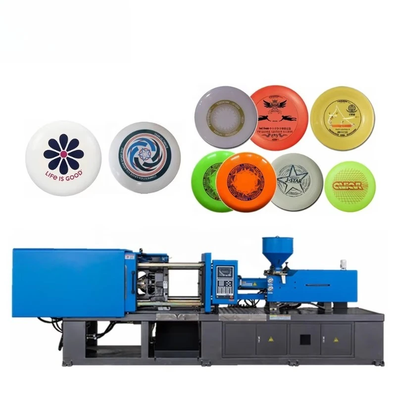 FOODLINE Customized Flying Disc  Manufacturing Machine Plastic Frisbee 175 Gram Injection Molding Machine