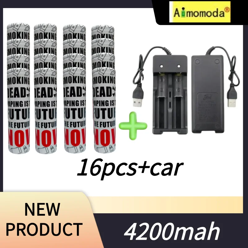 2025 منتج جديد 18650 بطارية 18650 3.7 فولت 4200 مللي أمبير بطارية ليثيوم أيون قابلة للشحن مناسبة لنماذج الألعاب ، مفك براغي ماكينات الحلاقة