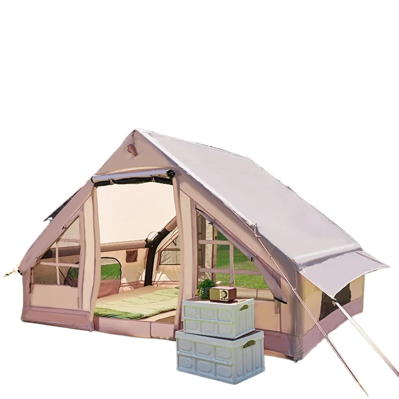 

Tent Outdoor Multiplayer Rainproof Exquisite Automatic Camping Equipment Portable Inflatable Cabin Tent
