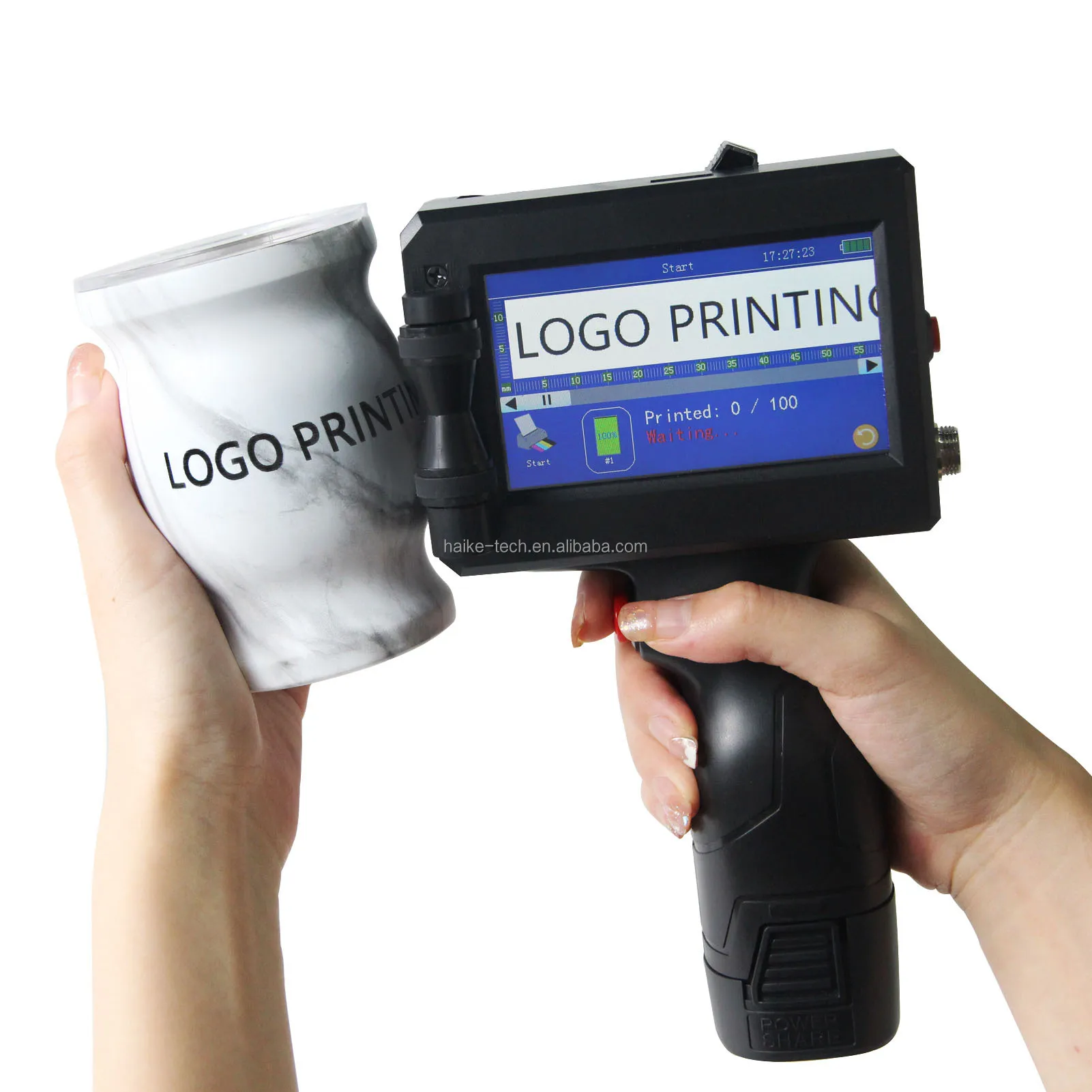 

2023 Hot selling handheld inkjet printer production date barcode QR code portable printer date code