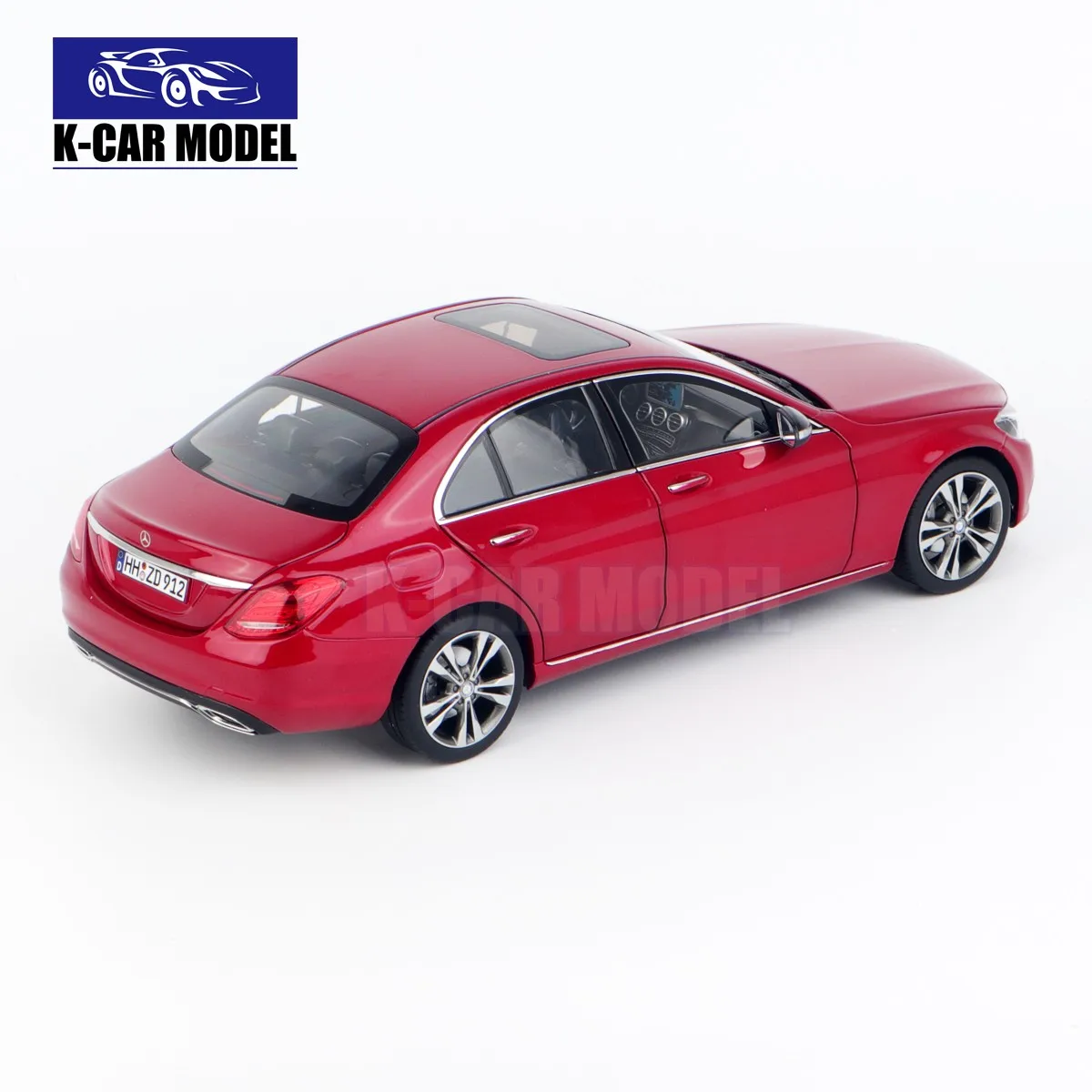 NOREV 1/18 C-Class 2014 2015 Red White Sedan Diecast Car Model