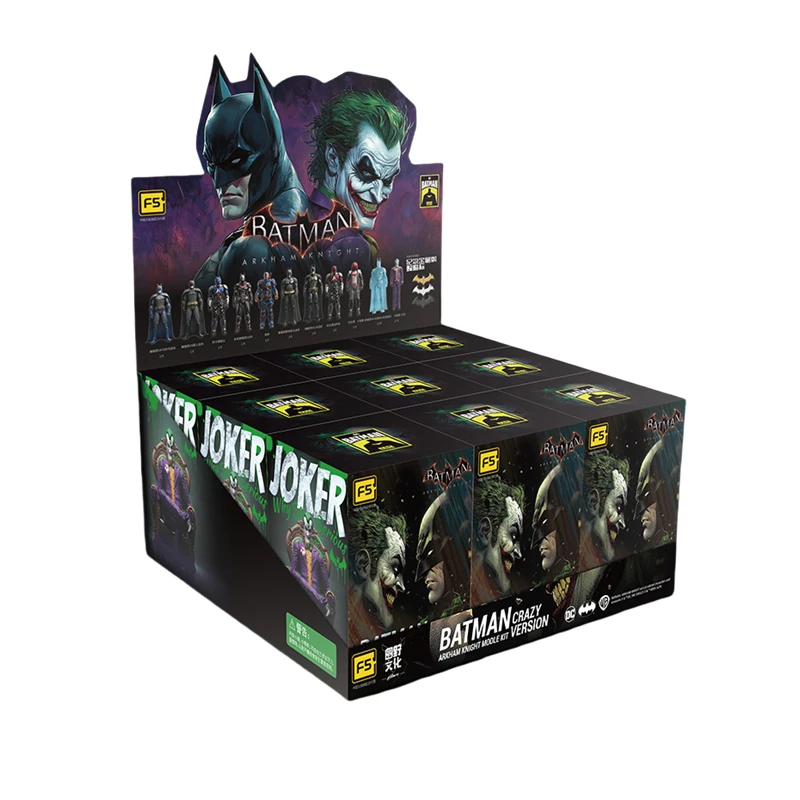 Originele Batman Arkham Knight JOKER V8.04 1970 DARK KINGHT Deathstroke Red Hood Blokken Bricks Action Figure Model Pop Speelgoed