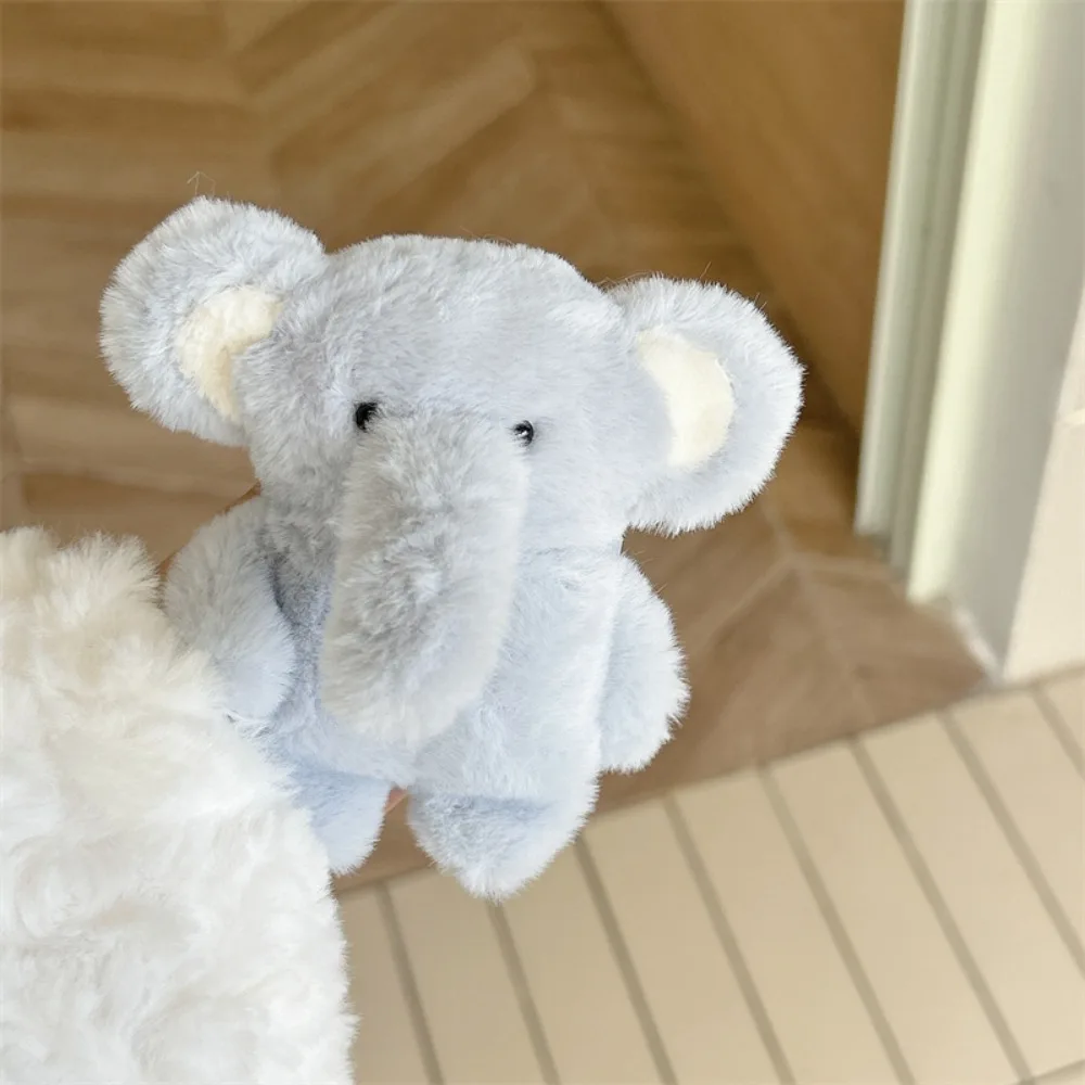 Plush Elephant Plush Earphone Case Earphone Charging Box Earphone Cover Wireless Bluetooth for AirPods 1 2 3 4 Pro AirPods Pro2 view 3
