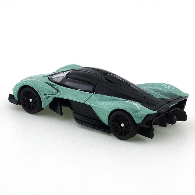 TSC 1/64 Aston Martin Valkyrie Auto Legering Speelgoed Motorvoertuig Diecast Metaal Model Kinderen Kerstcadeau Speelgoed voor Jongens Gemodificeerde Trolley