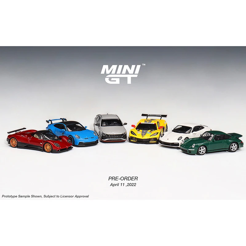 MINI GT 1:64 Hyundai Elantra N Cyber Diecast Car Model gift