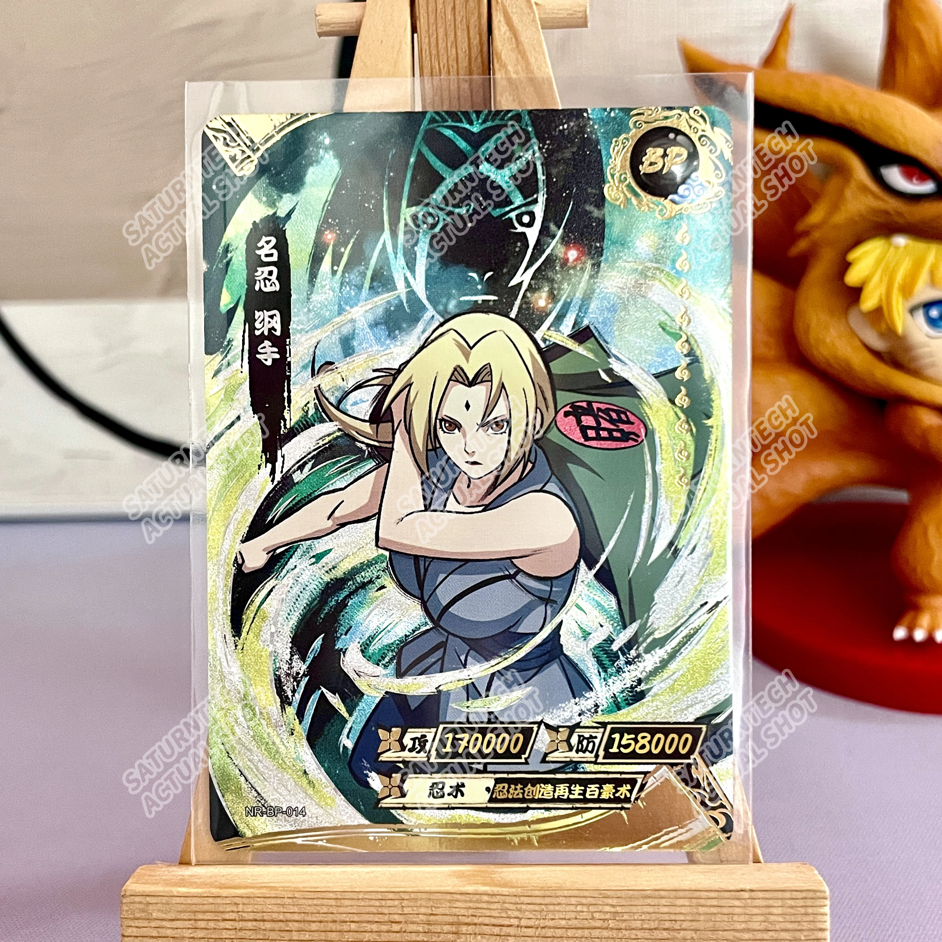 Original Kayou Naruto Card BP 01-34 Series Anime Jiraiya Hinata Uchiha Limited Collection Naruto Card Birthday Toy Gift